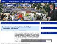 Tablet Screenshot of dariuszprzytula.pl